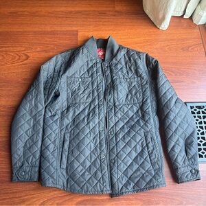 Arizona Jean Company Quilted Black Jacket Medium